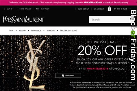 ysl black friday sale